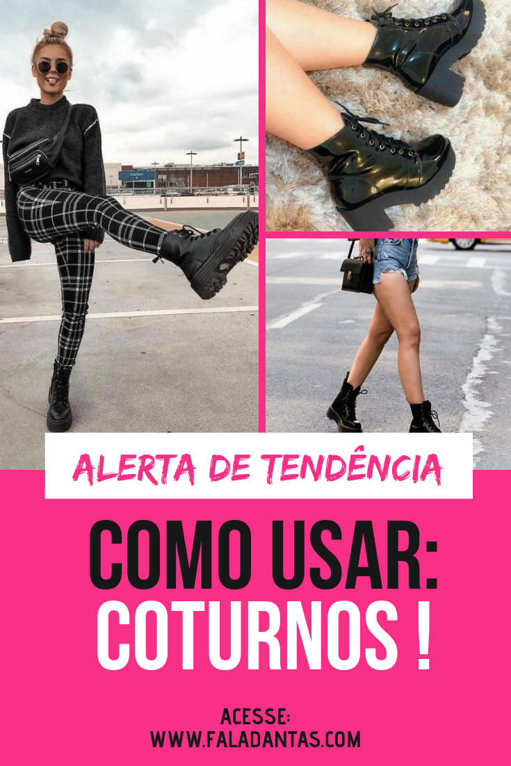 coturno tendencia 2019