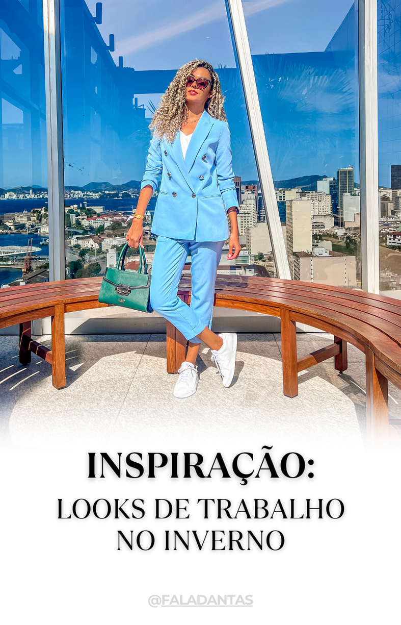 Inspiração de looks de trabalho no inverno