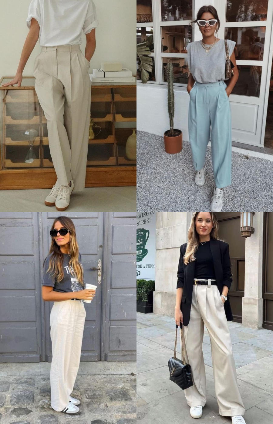 LOOKS COM TÊNIS: É POSSIVEL SER ELEGANTE? 