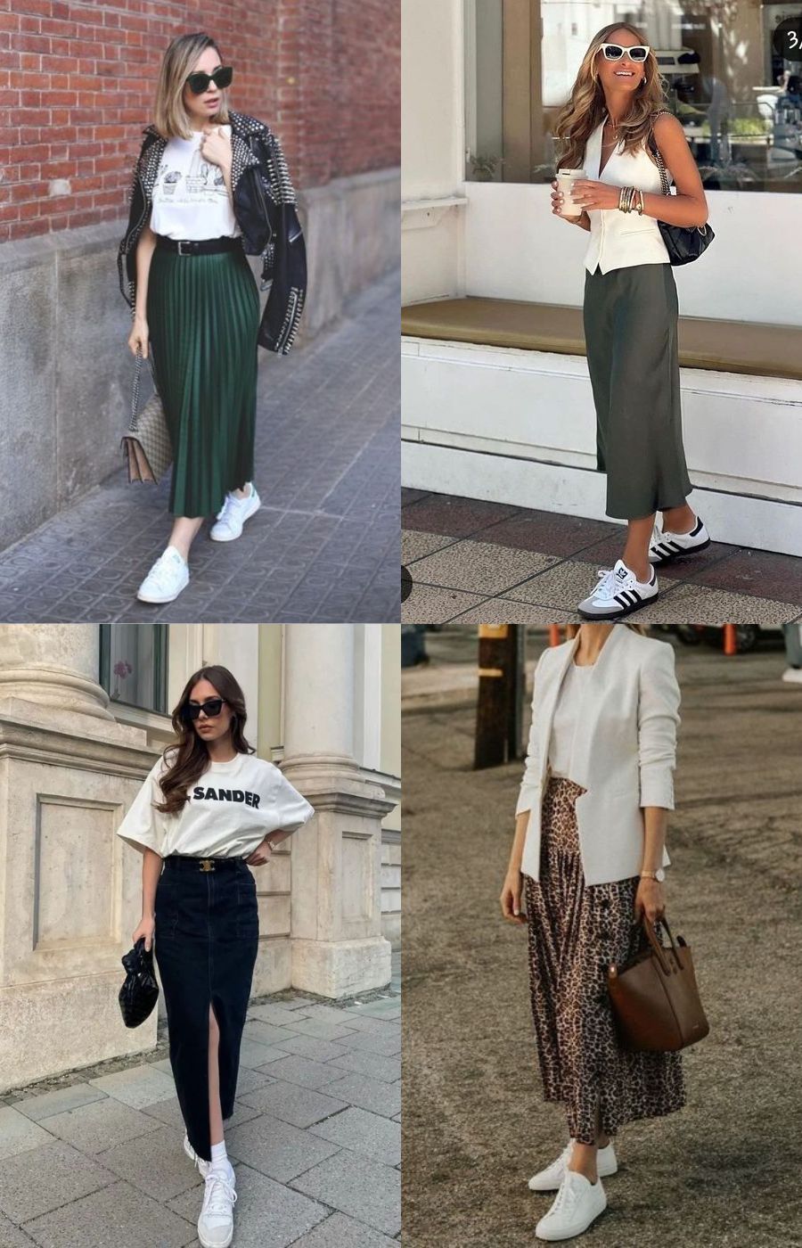 LOOKS COM TÊNIS: É POSSIVEL SER ELEGANTE? 