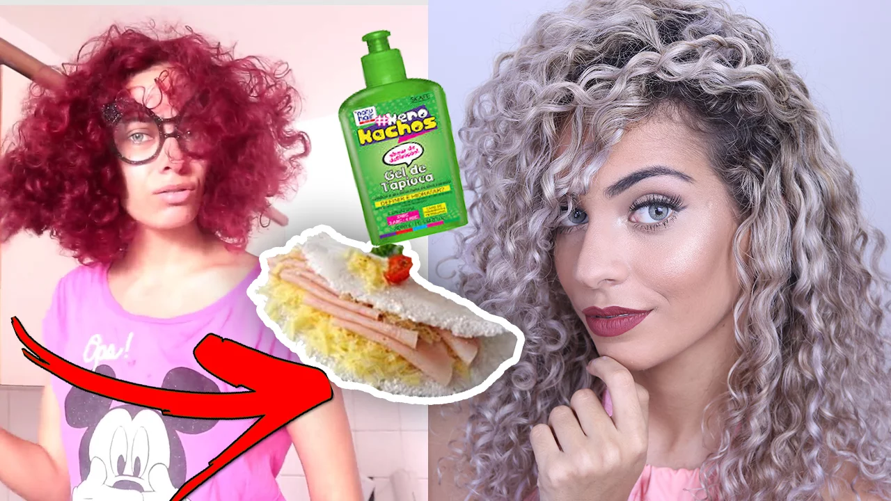 hidratação desmaia cabelo com tapioca 
