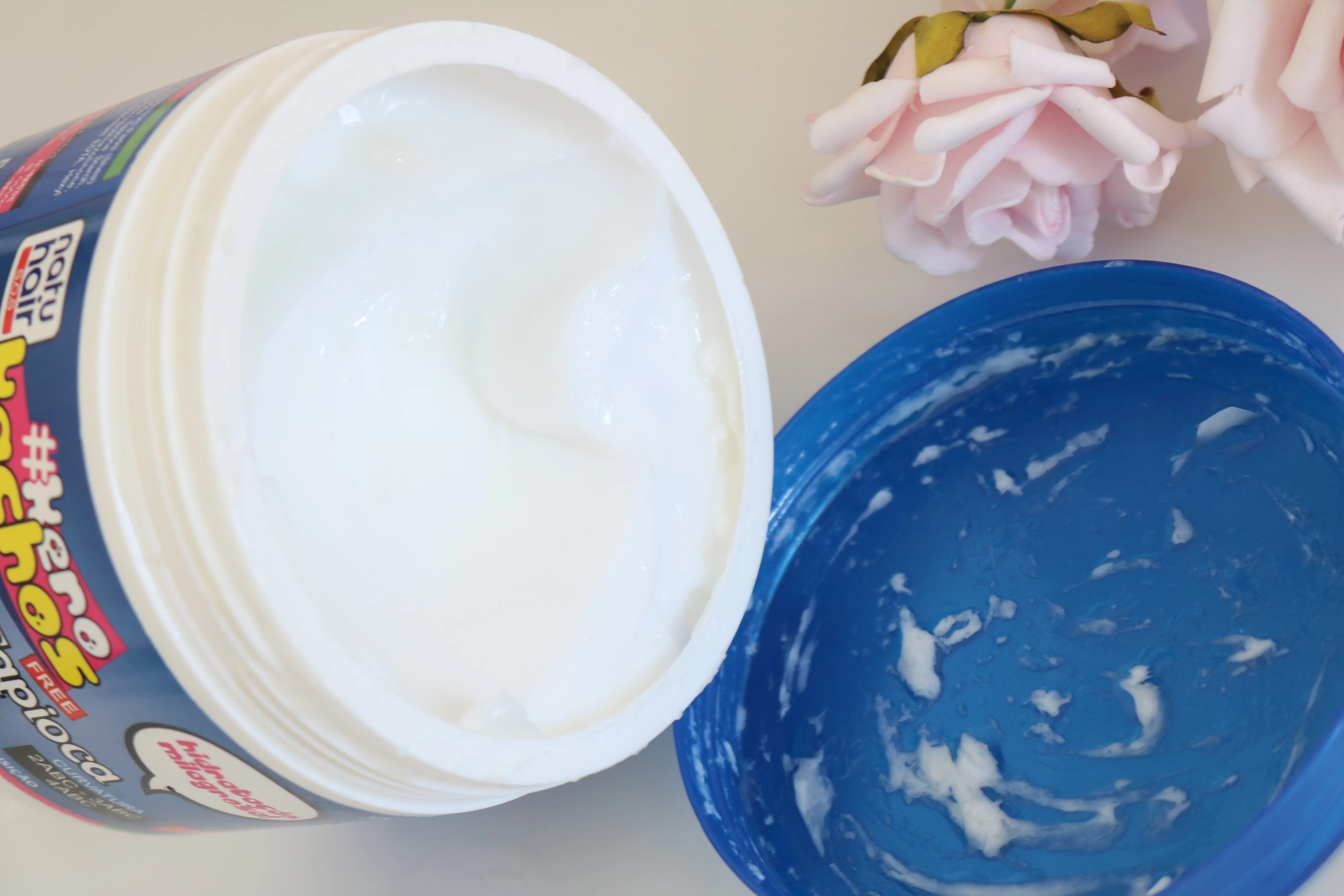 hidratação de tapioca desmaia cabelo