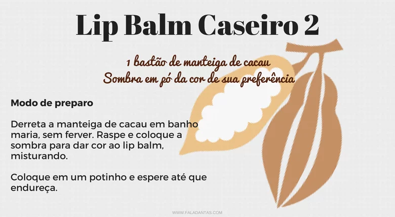 COMO FAZER UM LIP BALM