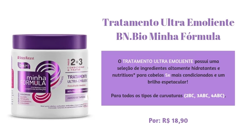 NOVA LINHA MINHA FÓRMULA DE BELEZA NATURAL