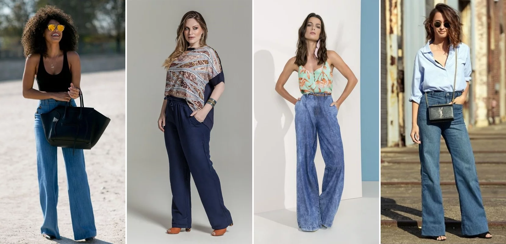 Calça flare shop inverno 2019