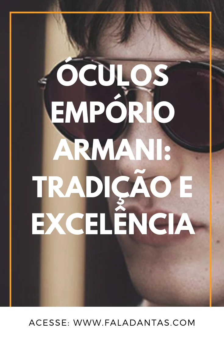 ÓCULOS EMPÓRIO ARMANI