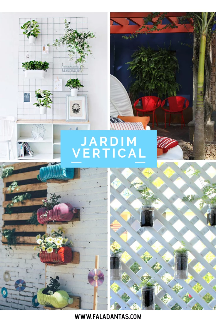 JARDIM VERTICAL PARA AMBIENTE PEQUENOS
