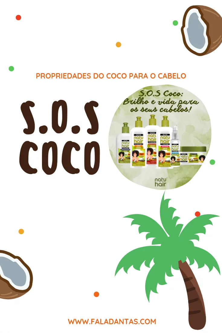 S.O.S Coco Máscara de Tratamento | NatuHair