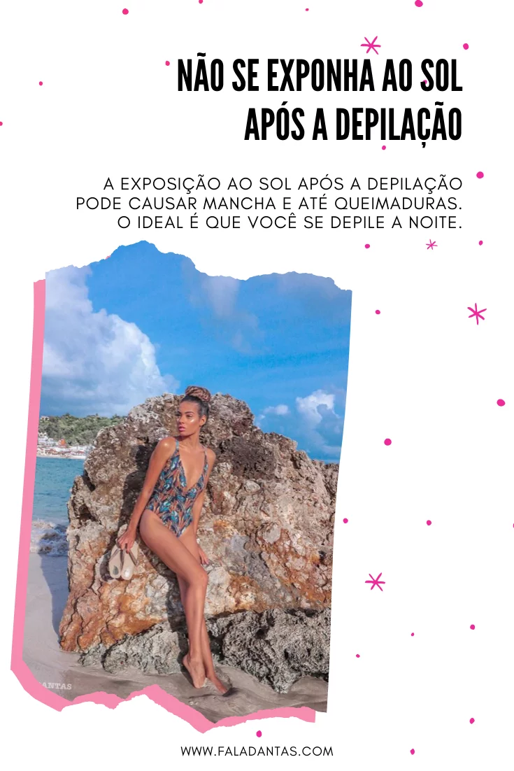 DEPILAÇÃO NO VERÃO