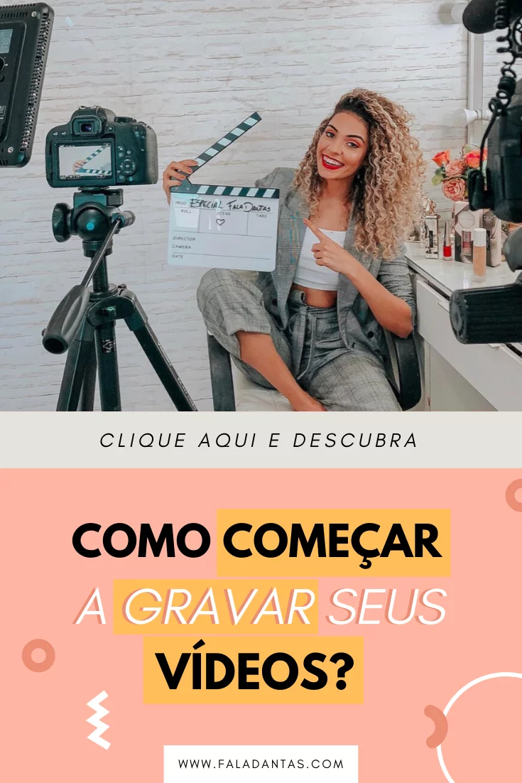 COMO PERDER A VERGONHA DE GRAVAR VÍDEOS?