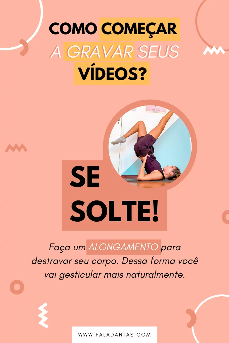 COMO PERDER A VERGONHA DE GRAVAR VÍDEOS?