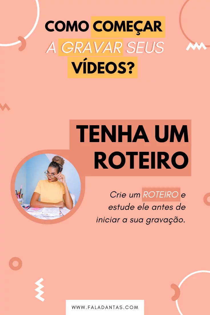 COMO PERDER A VERGONHA DE GRAVAR VÍDEOS?