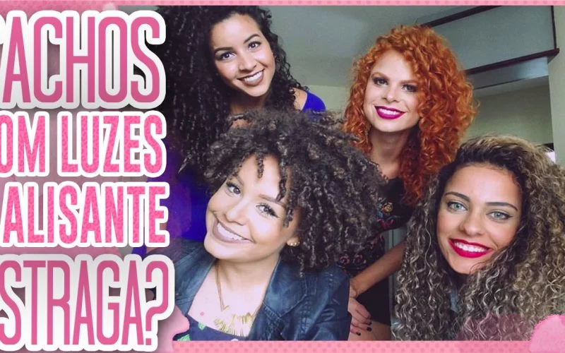 CABELO+CACHEADO+COM+QUIMICA+LUZES+ALISAMENTO