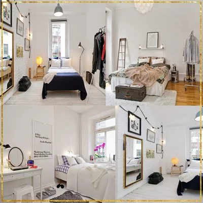 DECORACAO+ESTILO+NORDICO+ESCANDINAVO+QUARTO+FALADANTAS