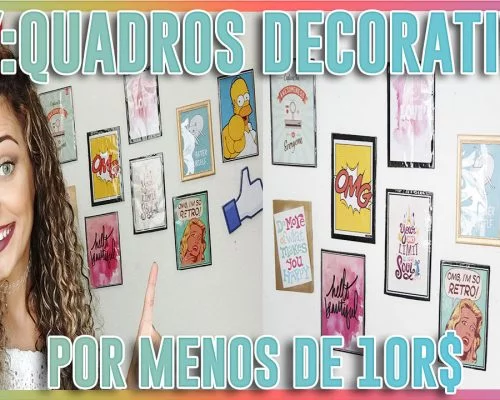 DIY+COMO+FAZER+MURAL+DE+QUADROS+DECORACAO