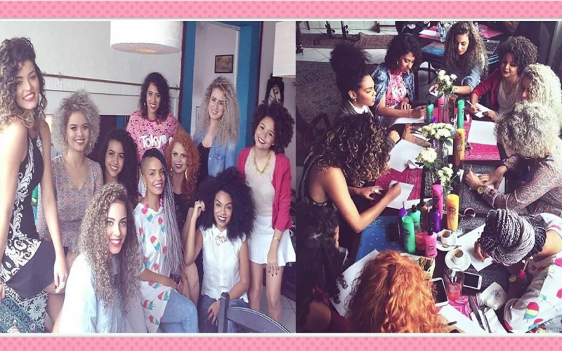 blogueiras cacheadas+seda