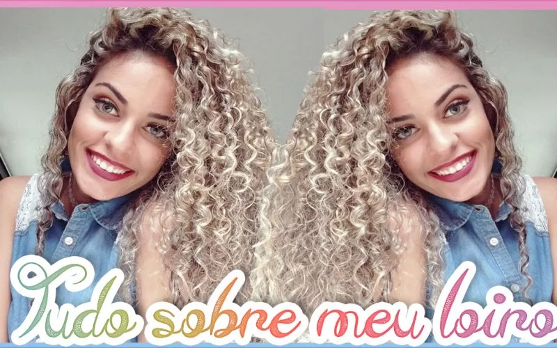 cabelo+com+luzes+loiro+cacheado+como+fazer